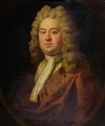 Porträt eines Gentlemans, angeblich Georg Friedrich Händel, ca. 1730